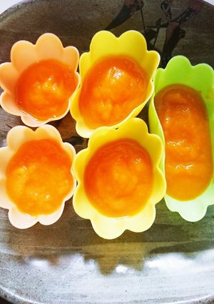 にんじんのゆるゆるゼリー(離乳食中期)-レシピのメイン写真