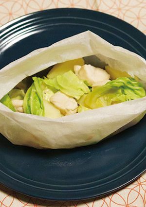 野菜とささみの包み蒸し-レシピのメイン写真