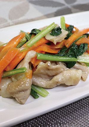 豚肉と野菜のドレッシング炒め-レシピのメイン写真