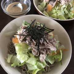 รูปของ 簡単サラダ蕎麦