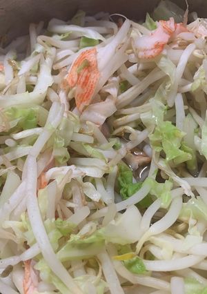 もやしとキャベッとカニかまぼこ煮-レシピのメイン写真