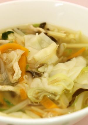 わんたんスープ【学校給食】-レシピのメイン写真