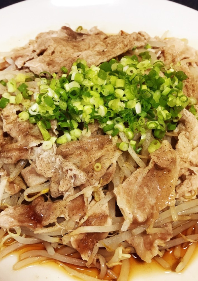 レンジde簡単☆豚もやしの重ね蒸し-レシピのメイン写真