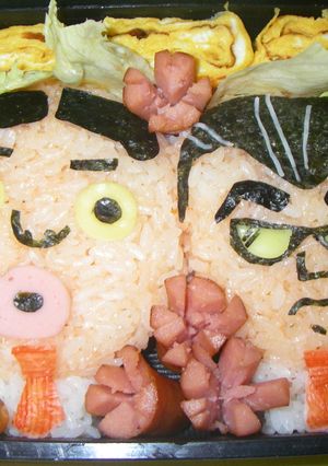 大阪人の作る★キャラ弁②やすきよ弁当-レシピのメイン写真