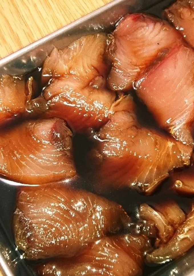 マグロの漬け-レシピのメイン写真