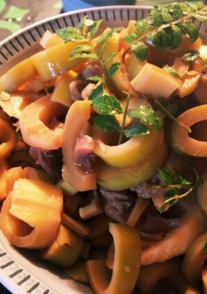 美味しーい!真竹と鶏の煮物-レシピのメイン写真