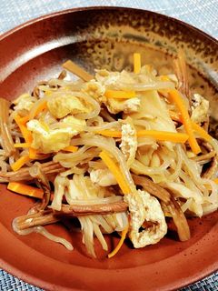 ゼンマイ煮物-レシピのメイン写真