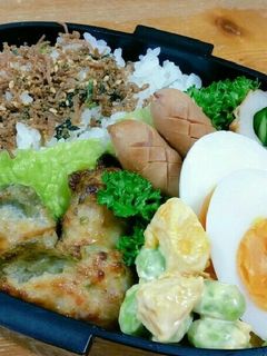 お弁当 簡単カボチャサラダ-レシピのメイン写真