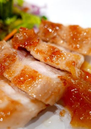 豚バラブロックの甘夏マーマレード焼き-レシピのメイン写真