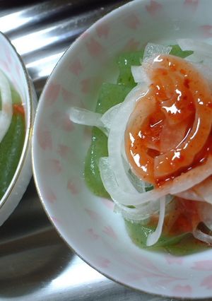 あと一品　刺身こんにゃくのキムチだれ-レシピのメイン写真