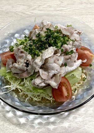 本当に美味しい！冷しゃぶサラダ-レシピのメイン写真
