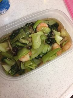 エビと青梗菜の中華炒め-レシピのメイン写真