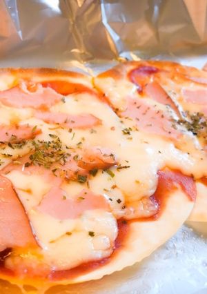 超簡単☆チーズとろける餃子ピザ-レシピのメイン写真