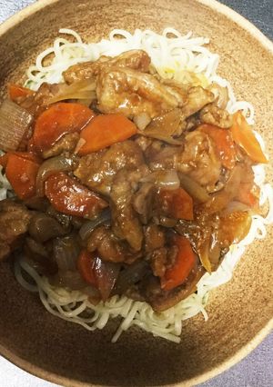 とりもも肉の赤ワインとケチャップ煮-レシピのメイン写真