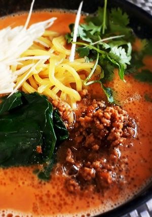 【本格】四川風！お店の濃厚豆乳担々麺-レシピのメイン写真