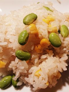 枝豆とコーンの混ぜご飯♪覚え書き-レシピのメイン写真