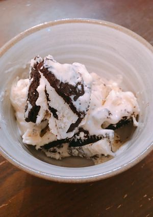 ヘルシークッキー&クリーム-レシピのメイン写真