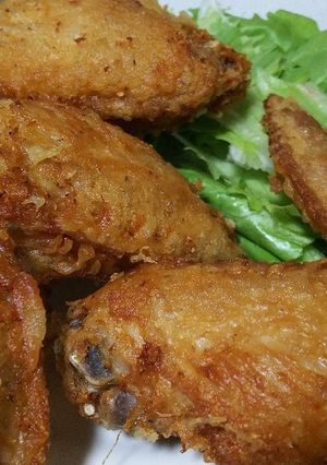サクッ旨ぁ‼️手羽先の唐揚げ-レシピのメイン写真