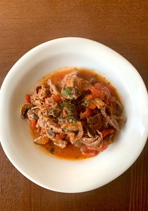 牛肉のトマト煮込み-レシピのメイン写真