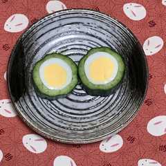 รูปของ お弁当に うずらきゅうり