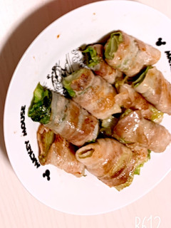 簡単肉巻きレタス-レシピのメイン写真