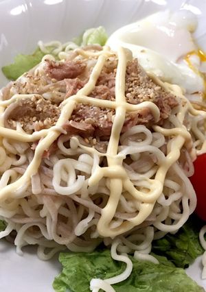 ラーメン蕎麦サラダ-レシピのメイン写真