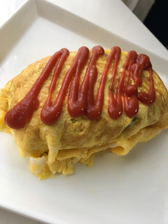 簡単!ヘルシーブロッコリーオムライス-レシピのメイン写真