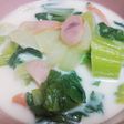 速攻簡単メニュー!青梗菜のミルクスープ♡