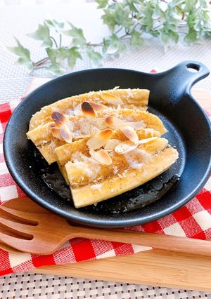 簡単おやつ★カリッと焼きバナナ-レシピのメイン写真
