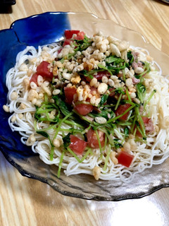 節約、簡単、そうめんアレンジ-レシピのメイン写真