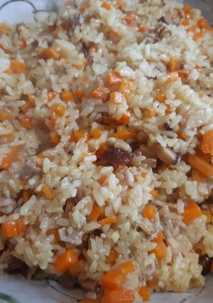 カレーおこわ-レシピのメイン写真