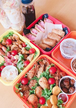 ♡ 2019年体育祭のお弁当 ♡-レシピのメイン写真