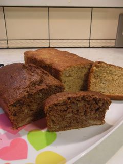 簡単♪全粒粉でふんわりバナナケーキ☆-レシピのメイン写真