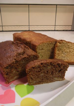 簡単♪全粒粉でふんわりバナナケーキ☆-レシピのメイン写真