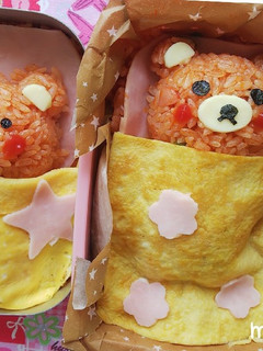 くまオムライス☆100均グッズで~☆-レシピのメイン写真