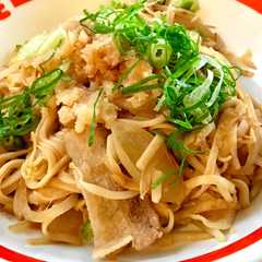 ★糖質0g麺de和風焼きうどん明太子のせ-レシピのメイン写真