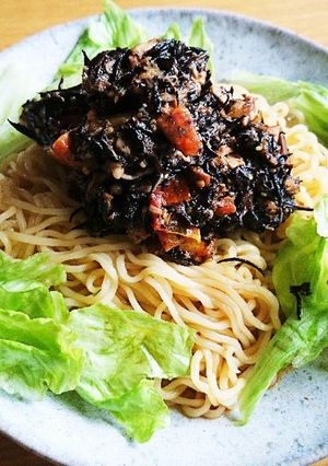 ツナトマひじき♪のっけみそラーメン-レシピのメイン写真