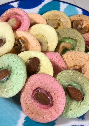 カラフルマシュマロナッツクッキー-レシピのメイン写真