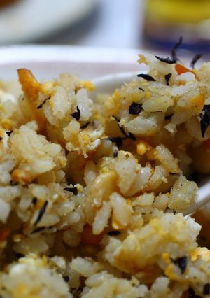 ひじきと大豆のおから煮チャーハン-レシピのメイン写真
