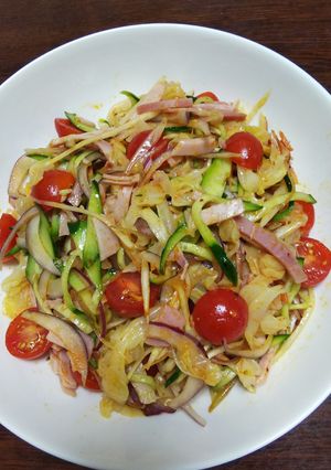 マリネ(冷蔵庫の野菜に食べるラー油で)-レシピのメイン写真