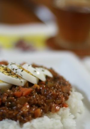ドライカレー-レシピのメイン写真
