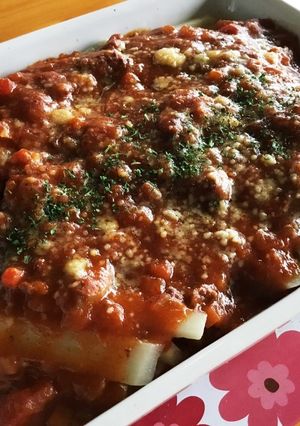 超簡単手抜きポテトミートグラタン-レシピのメイン写真