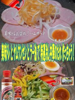 美味ドレとヤムウンセンラー油で冷やし中華-レシピのメイン写真
