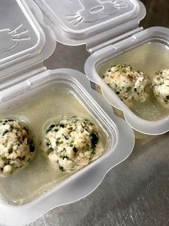 離乳食 あじと青のりのつみれ-レシピのメイン写真