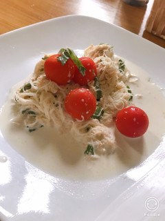 刺身のツマで大根と大葉のカニ缶サラダ-レシピのメイン写真