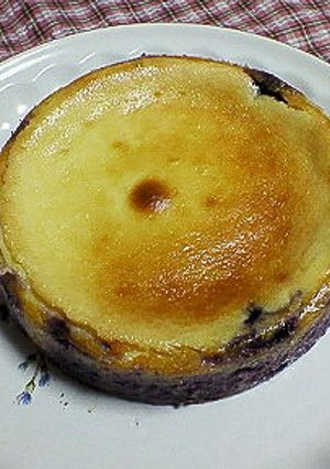 ブルーベリーのダブルチーズケーキ-レシピのメイン写真