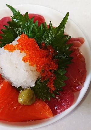 海鮮おろし丼-レシピのメイン写真