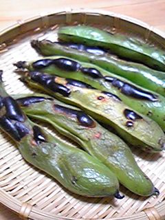 焼いただけDEそら豆-レシピのメイン写真