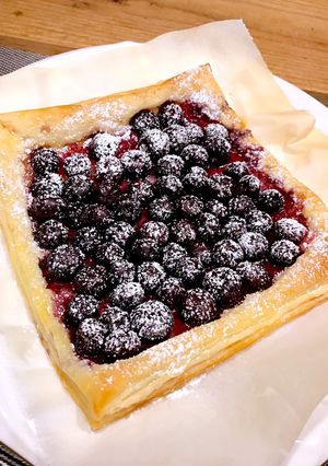 トースターで簡単＊冷凍ブルーベリーパイ-レシピのメイン写真