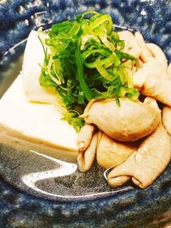 簡単!昆布茶DEもつ煮込み豆腐♪-レシピのメイン写真